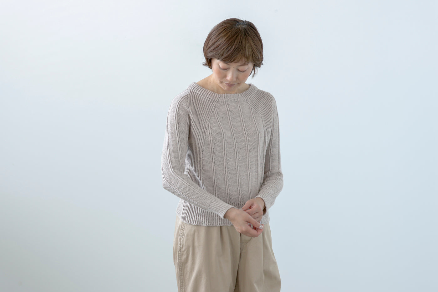 Ridge Sweater -Parade- Kit (PDF Japanese pattern)