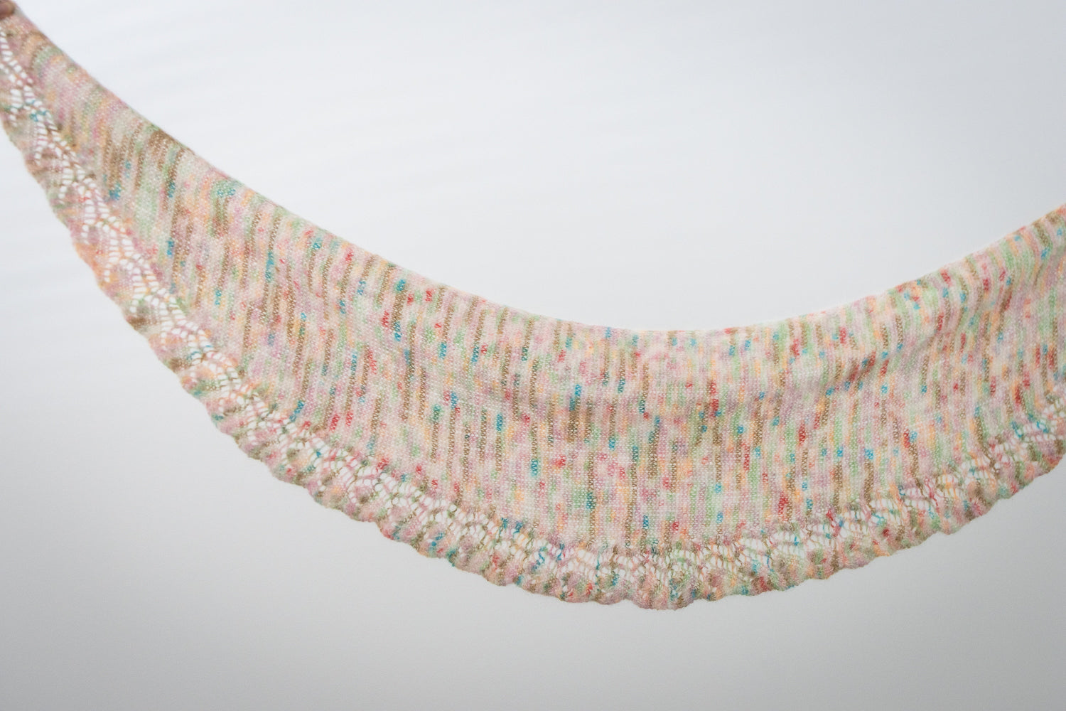 Hajimari Shawl Kit - Flutter Handdyed - (Japanese/ English PDF)