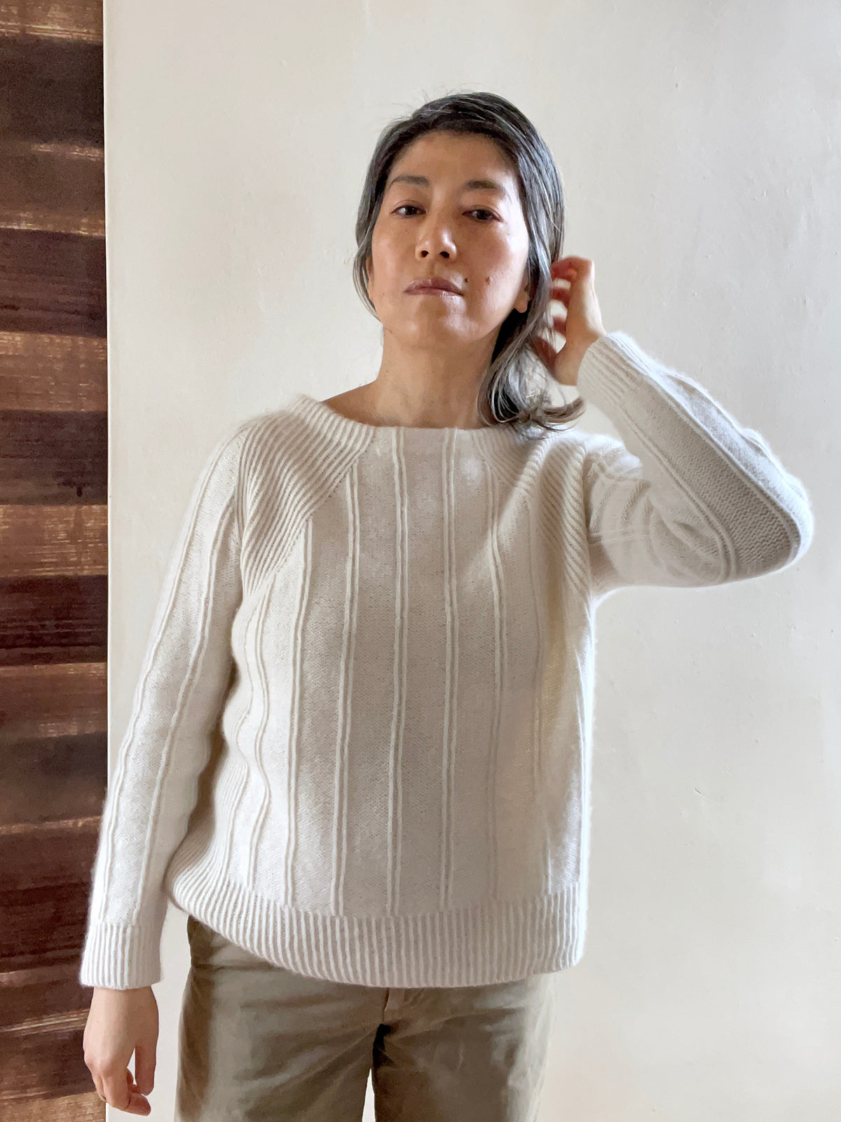 Ridge Sweater -Parade- Kit (PDF Japanese pattern)