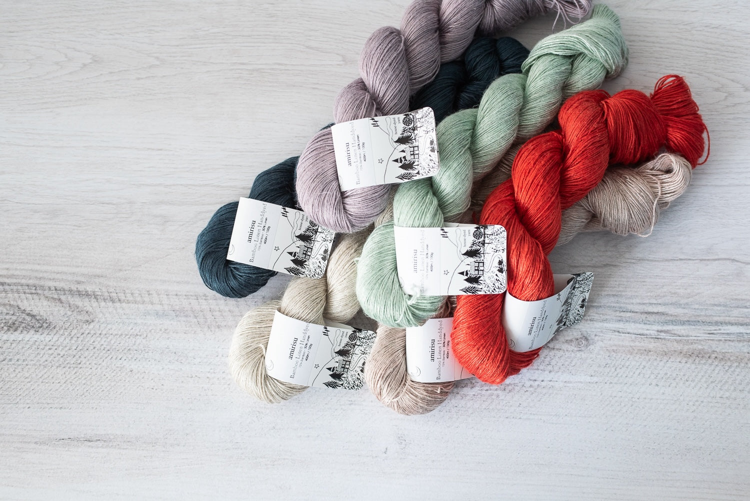 Bamboo Linen Handdyed