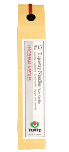 Tulip yarn binding needle set