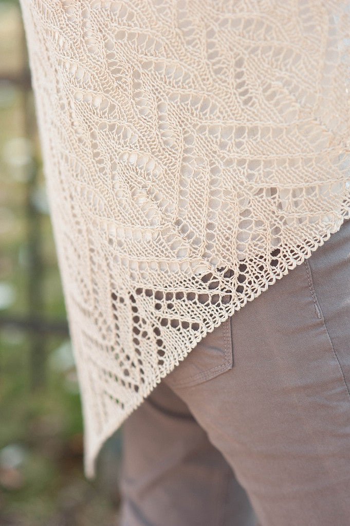Rue Shawl Kit -Antigone- (with a pattern in Japanese only, in PDF)