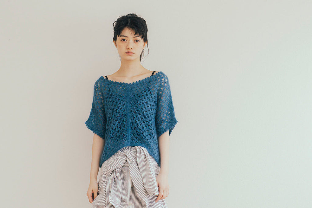 Lumières DARUMA Collection / Rousseau 編み方の補足と図解