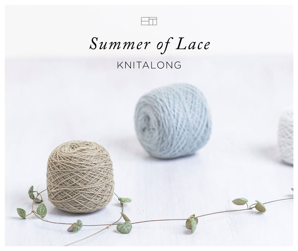 Brooklyn Tweed Summer of Lace KAL、始まりました！