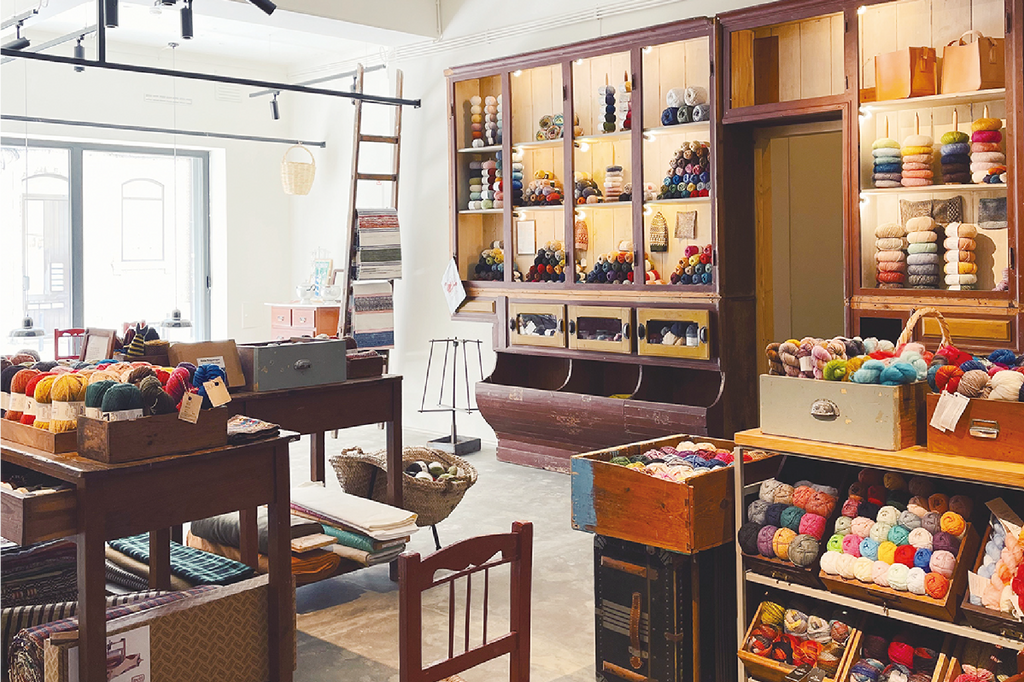 Local Yarn Store<br>Retrosaria  Rosa Pomar
