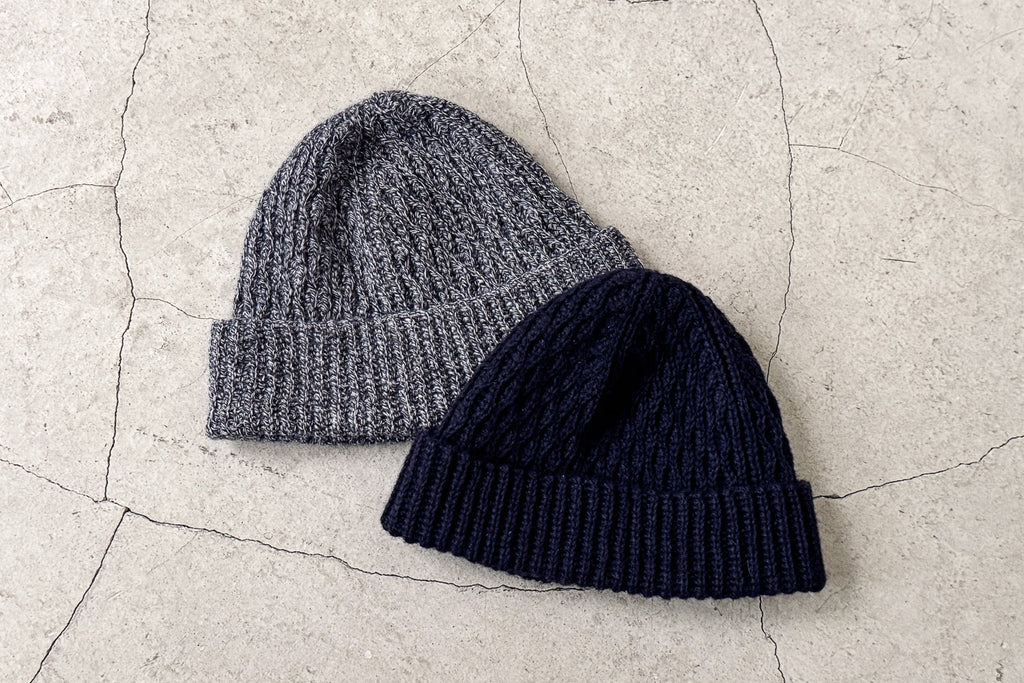 Staff Projects: Airy Wool Alpacaで編むニット帽 -Ricardo-