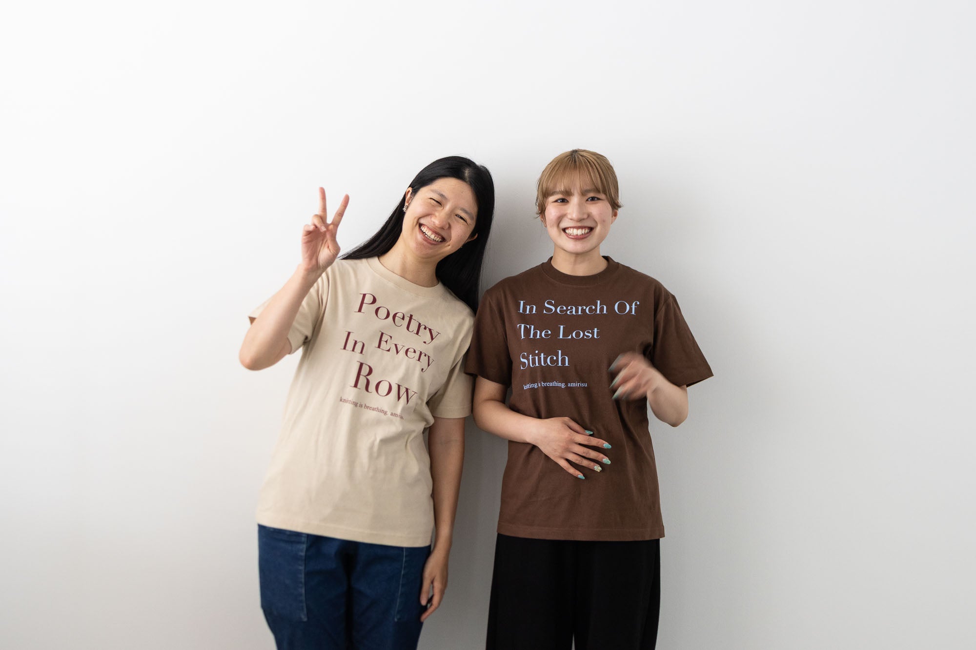 amirisu オリジナルTシャツ -In Search Of The Lost Stitch-
