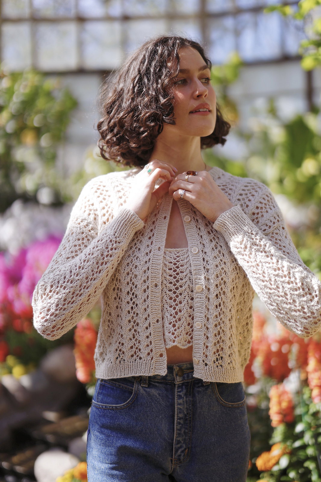 Crumpet Cardigan Kit (with a pattern in Japanese only, in PDF)