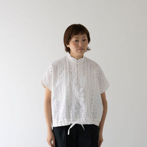 Jiyusou classic blouse -Shadow picture-  / ASEEDONCLÖUD アシードンクラウド