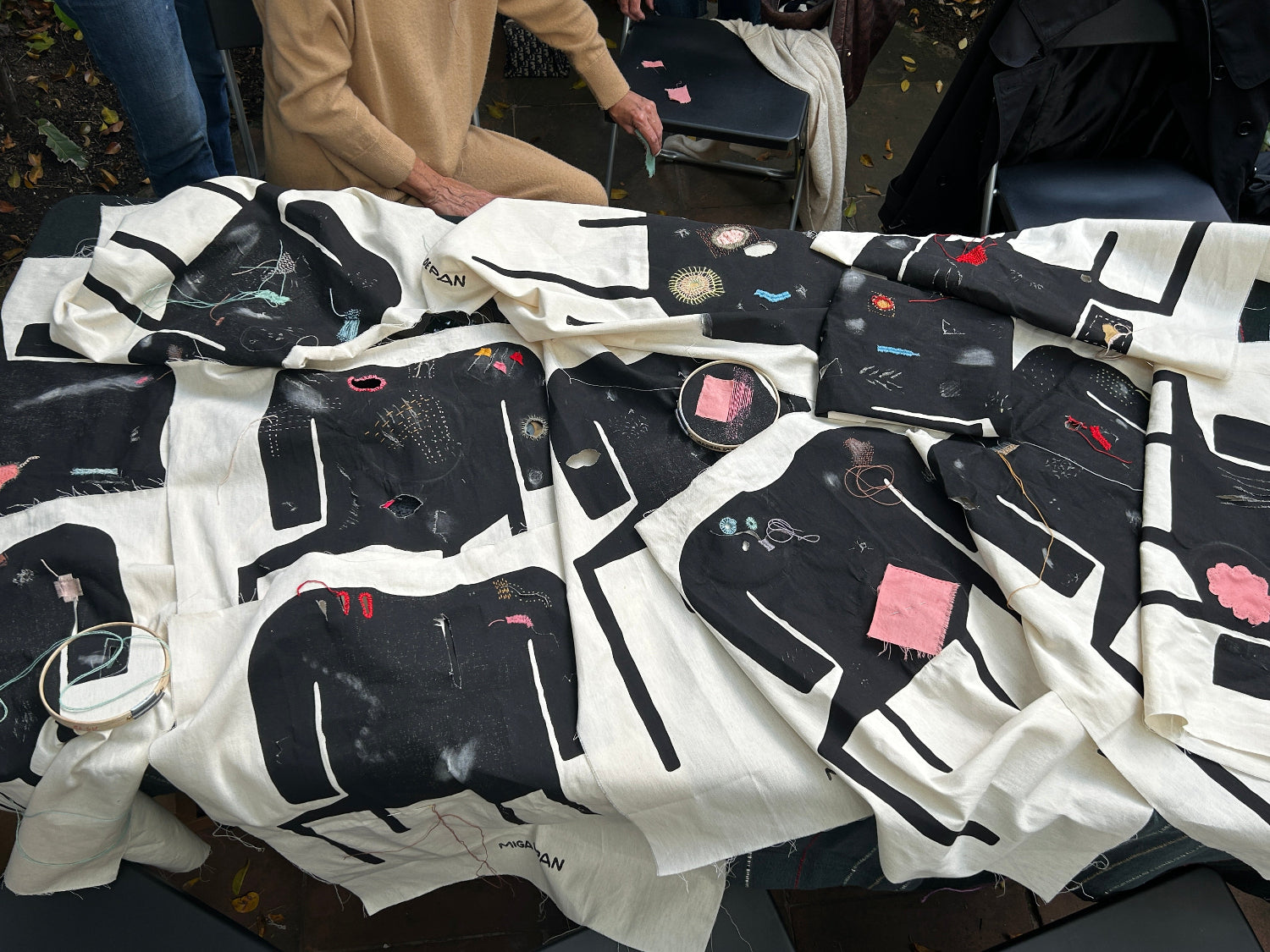 Play and Mend - Visible Darning Workshop by Adriana Torres @ WALNUT Kyoto