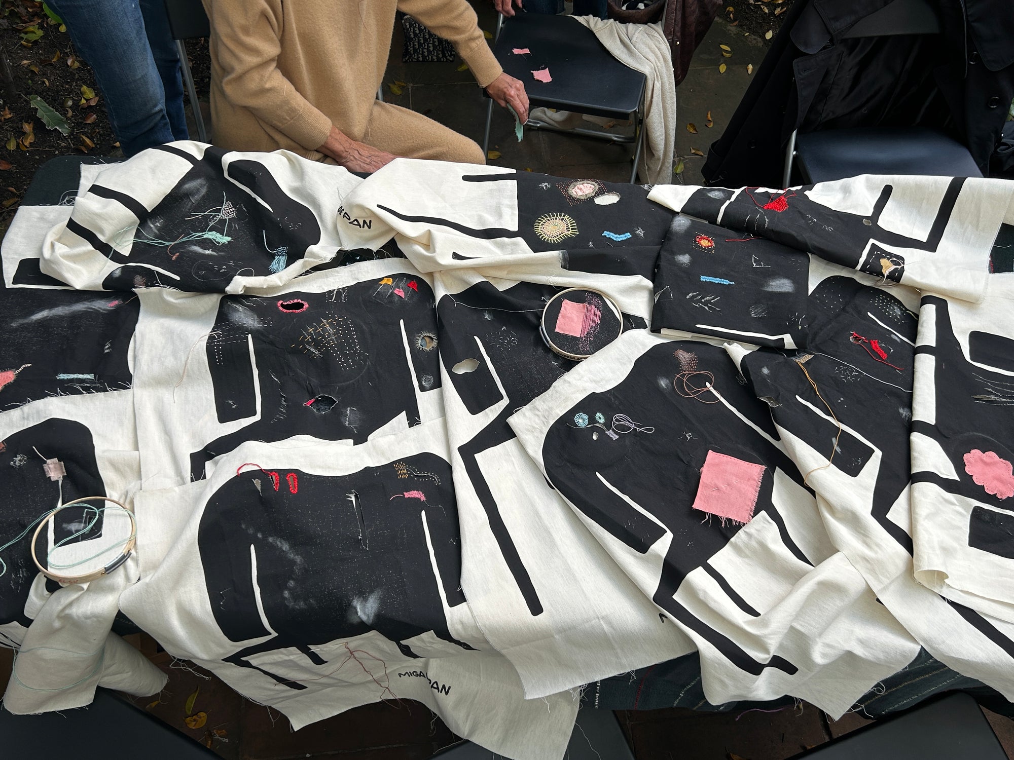 Play and Mend - Visible Darning Workshop by Adriana Torres @ WALNUT Kyoto