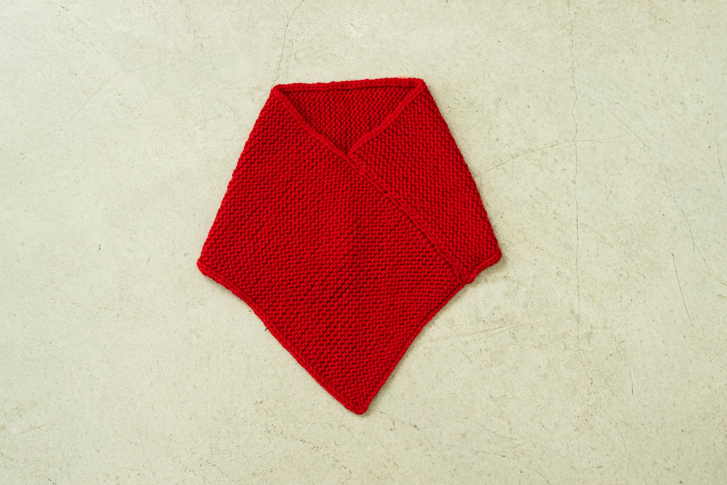 ガーター編みのカウル -Waltz- キット（PDF版日本語パターン付き）