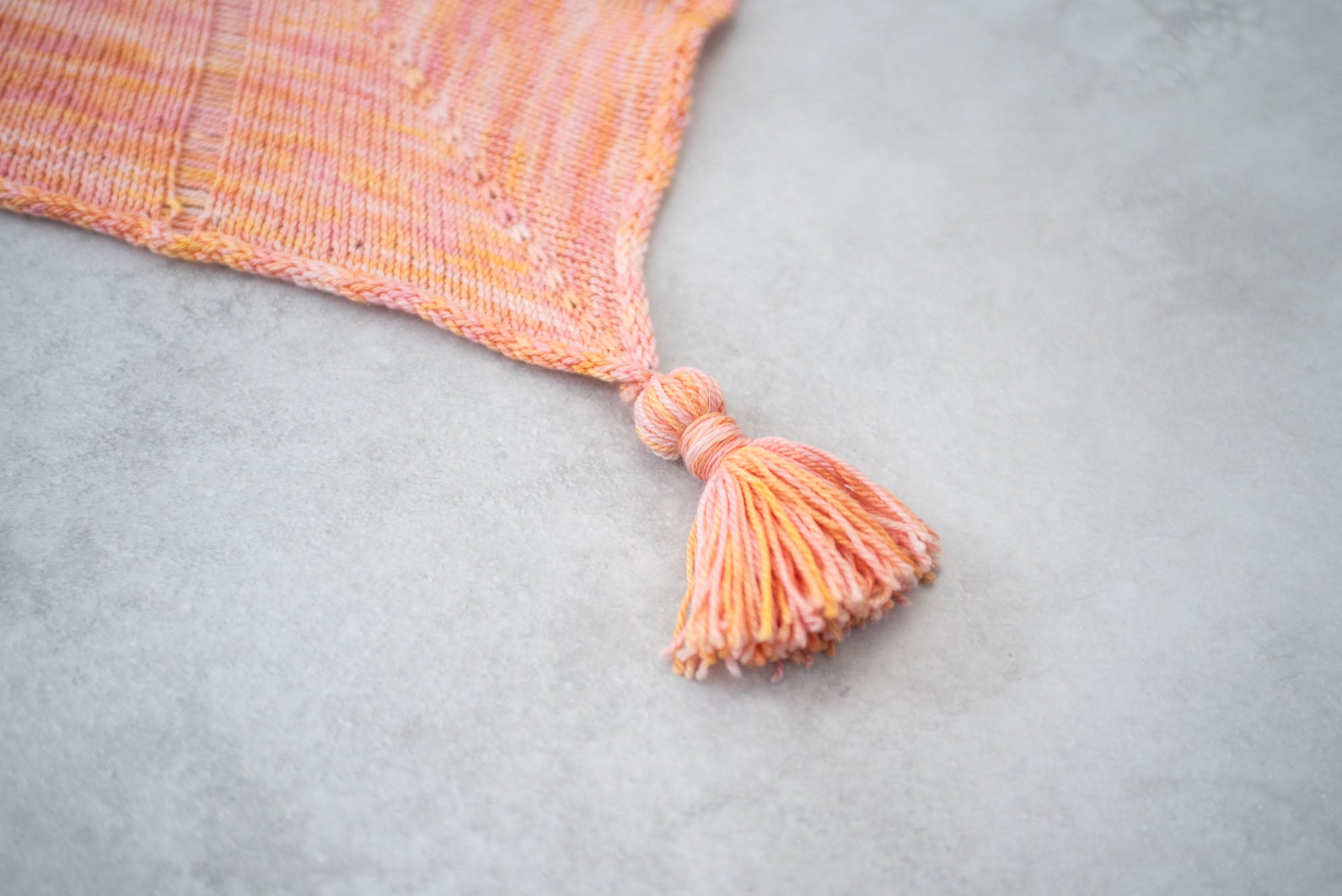 Drop Shawl Kit -Parade- (with PDF pattern)