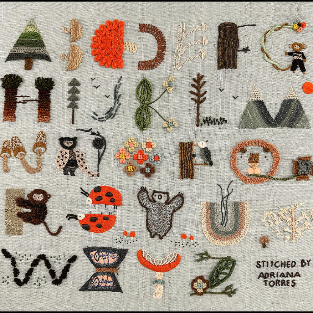 The Forest Alphabet Workshop by Adriana Torres @ WALNUT Tokyo