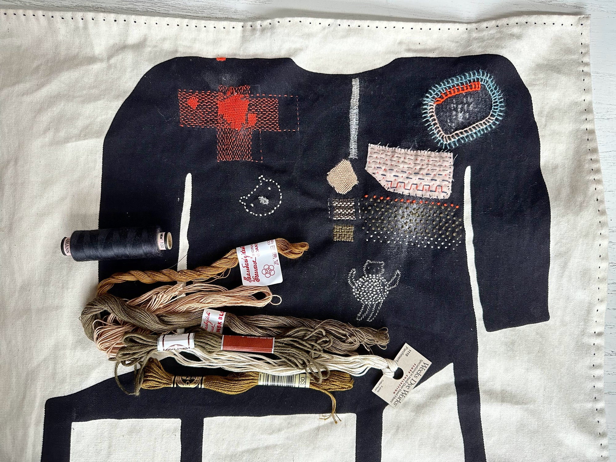 Play and Mend - Visible Darning Workshop by Adriana Torres @ WALNUT Kyoto