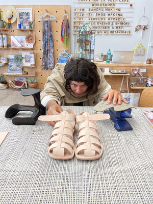 Sandal Workshops by Rachel Sees Snail Shoes