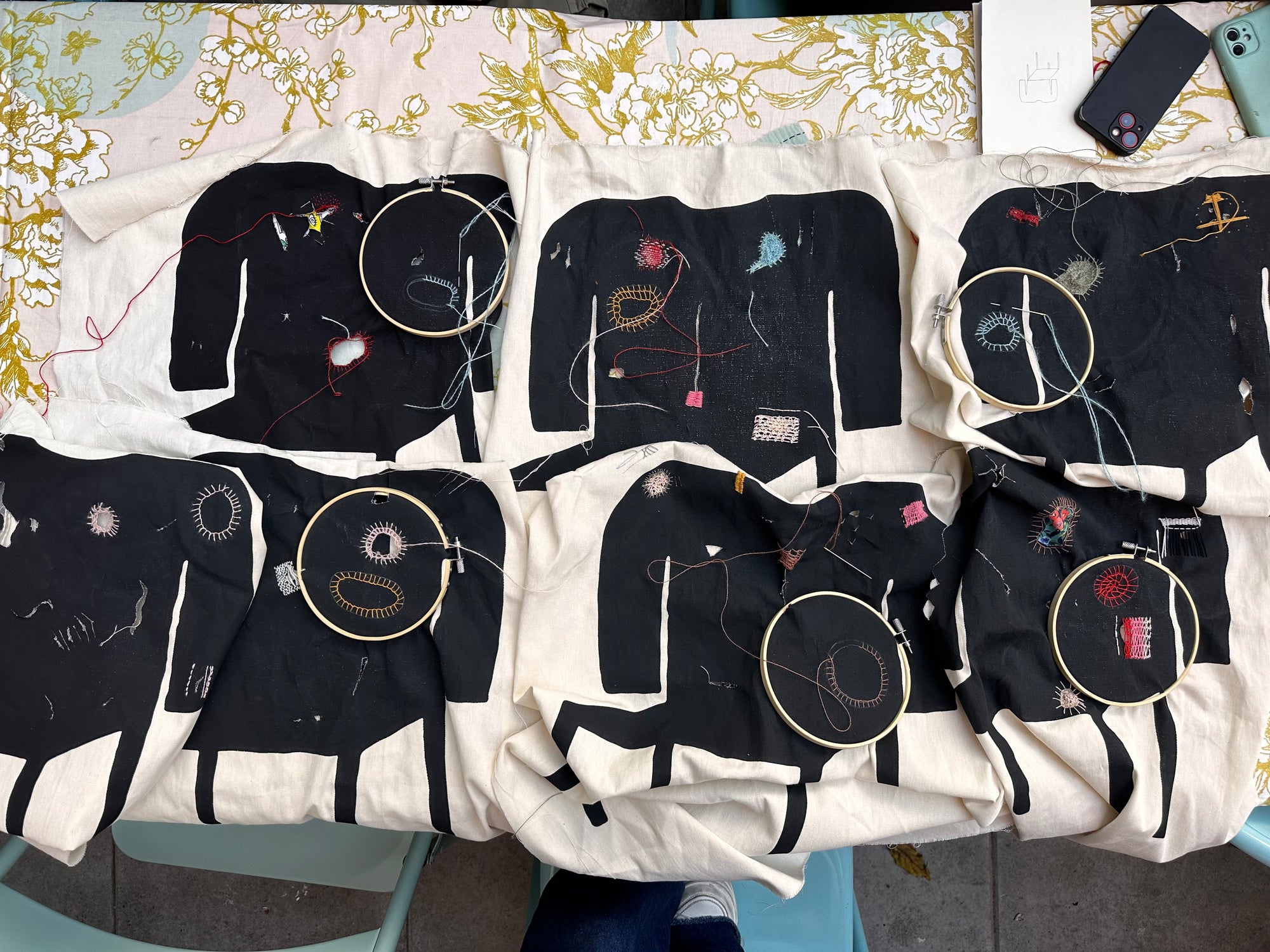 Play and Mend - Visible Darning Workshop by Adriana Torres @ WALNUT Kyoto