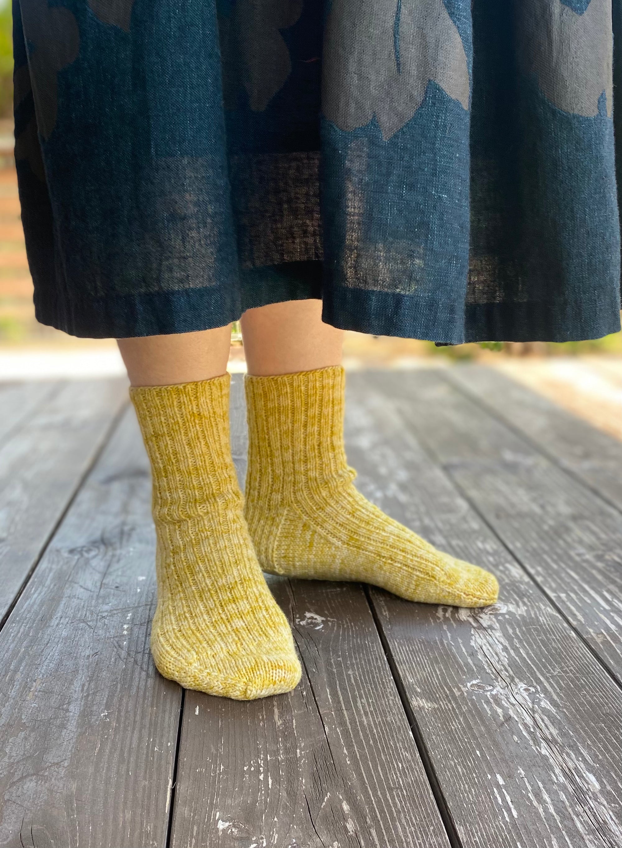 Simple socks for everyday use Kit (with PDF Pattern)