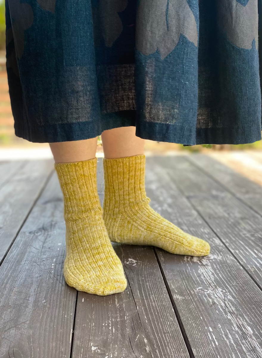 Simple socks for everyday use Kit (with PDF Pattern)