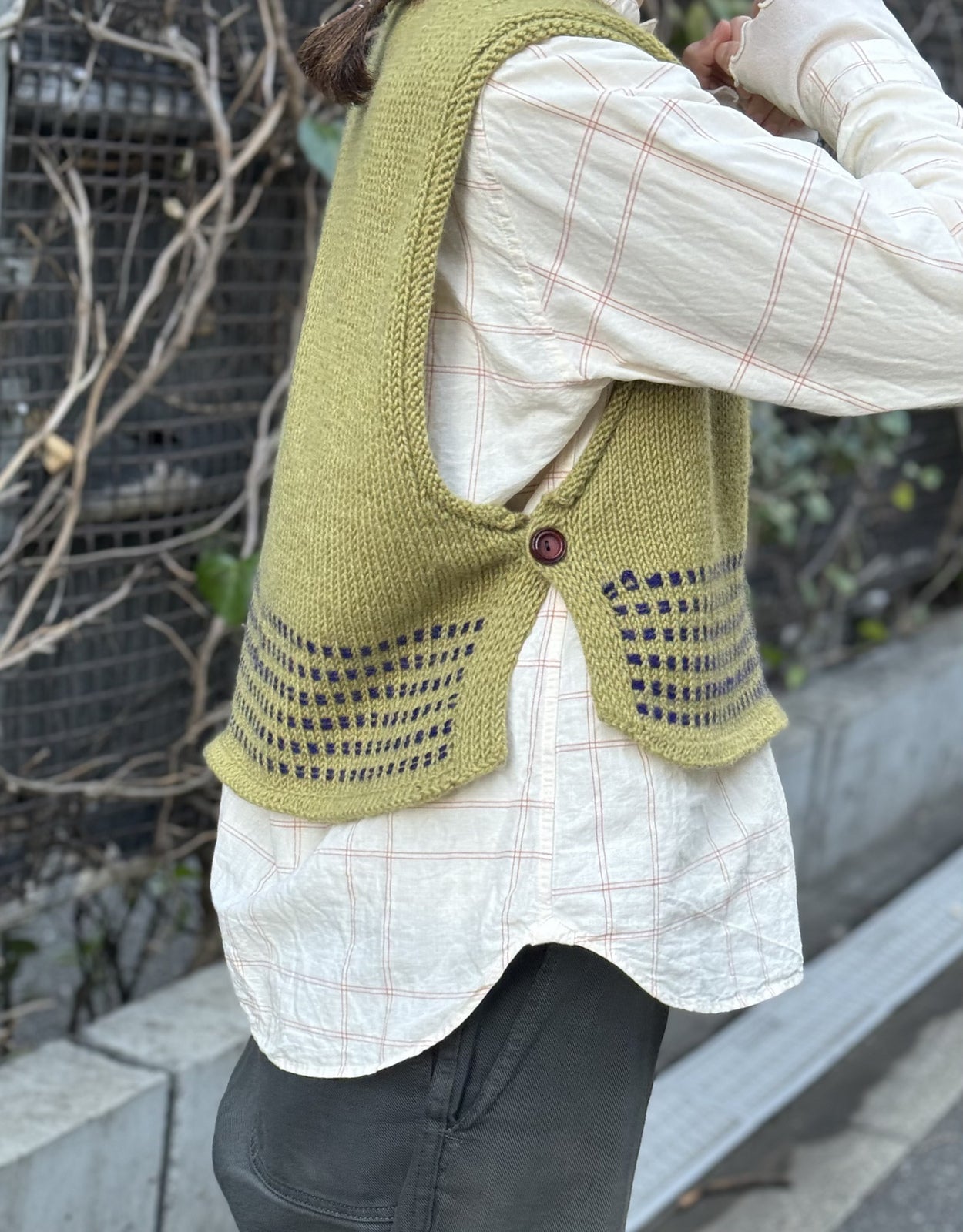 Stitch Vest キット （PDF版日本語文章パターン付き）