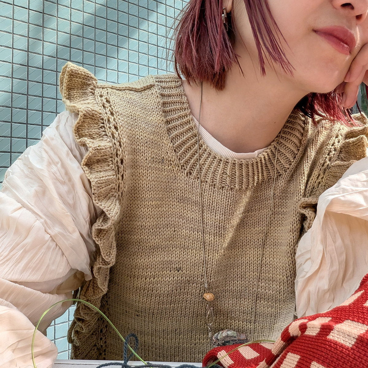 Doux Vest キット（PDF版日本語文章パターン付き）