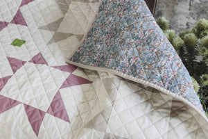 [sewing kit] Sawtooth Star Quilt kit (Issue 26)