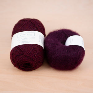 DARK BURGUNDY GREY