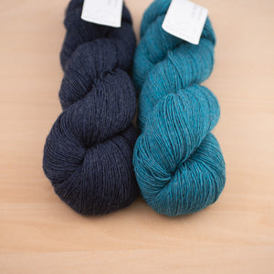 Night Blue + True Turquoise
