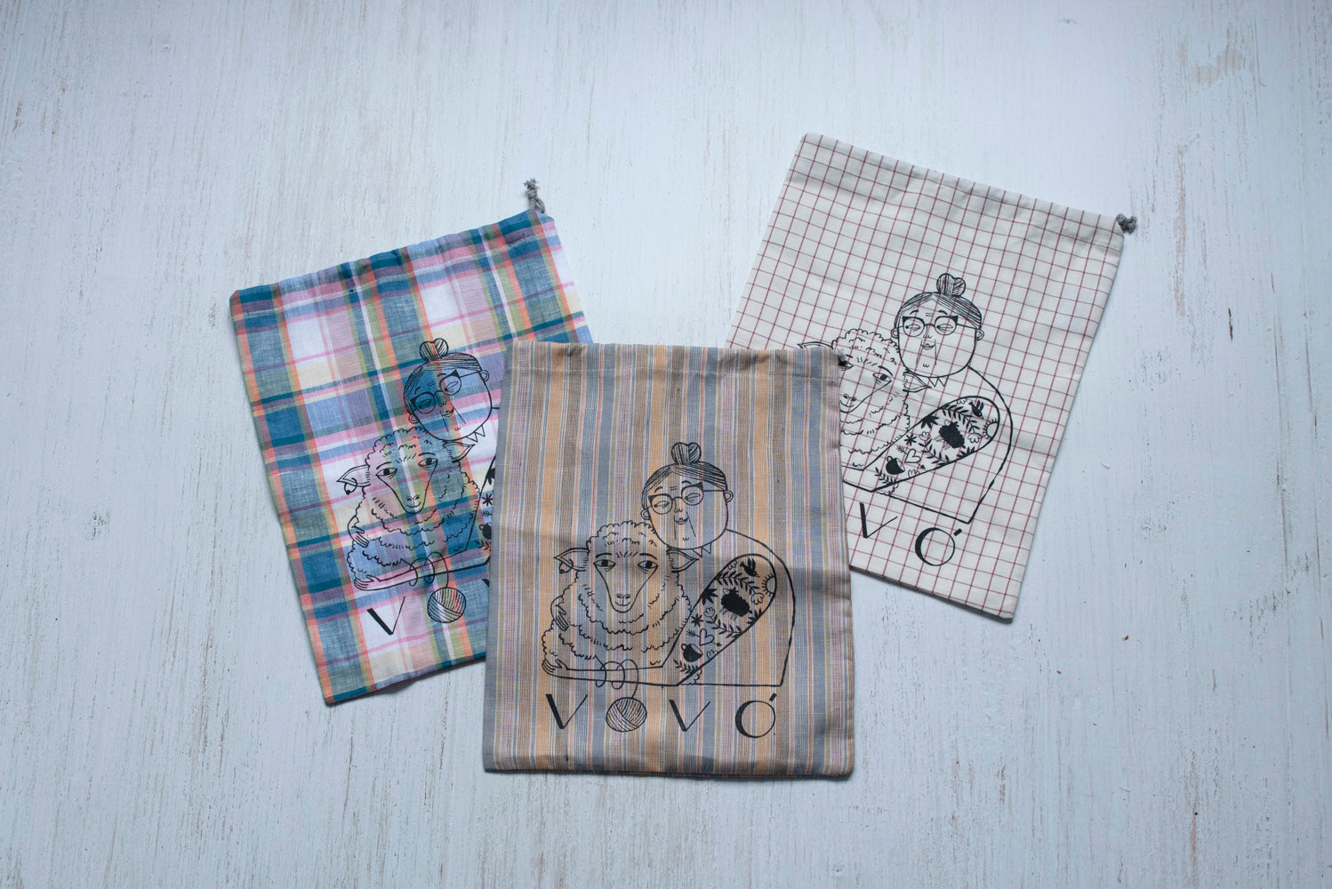 Saco Vovó Campaniça | Vovó Campaniça project bag