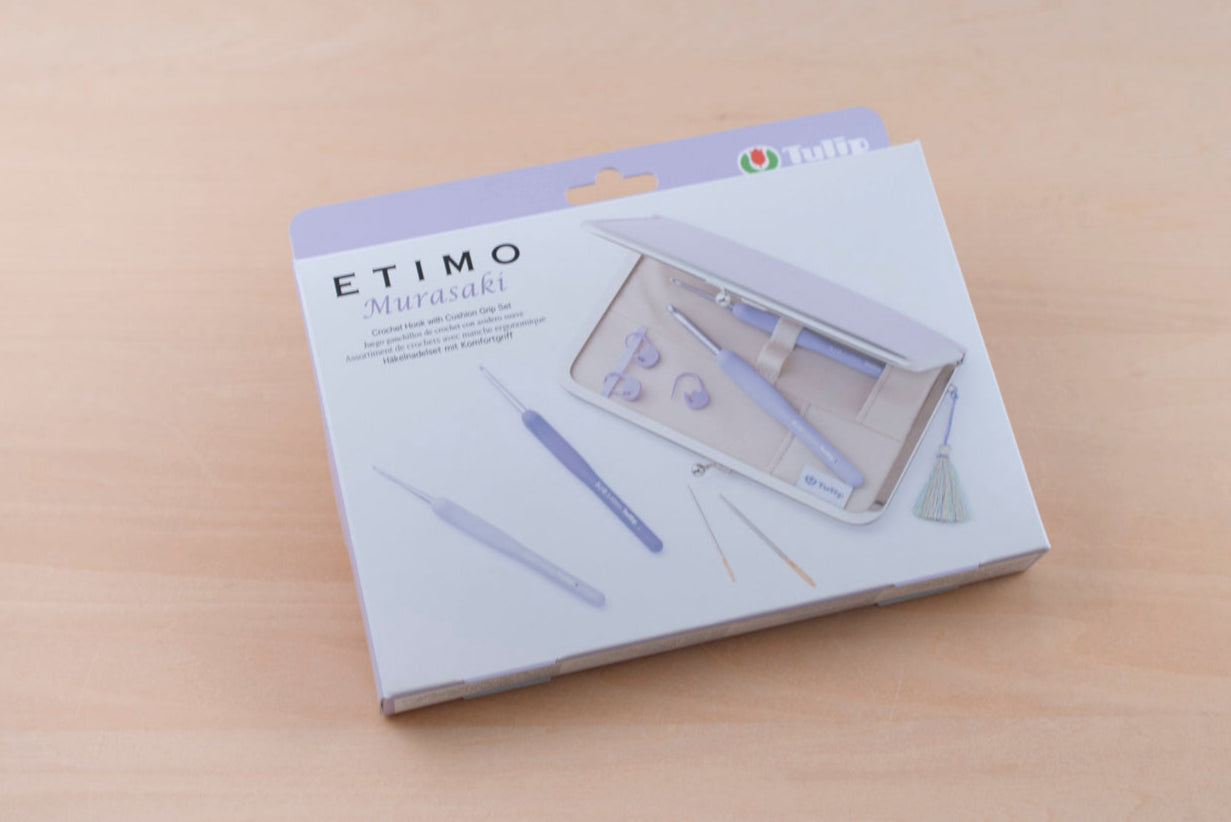 ETIMO Murasaki Crochet Hook Set with Cushion Grip