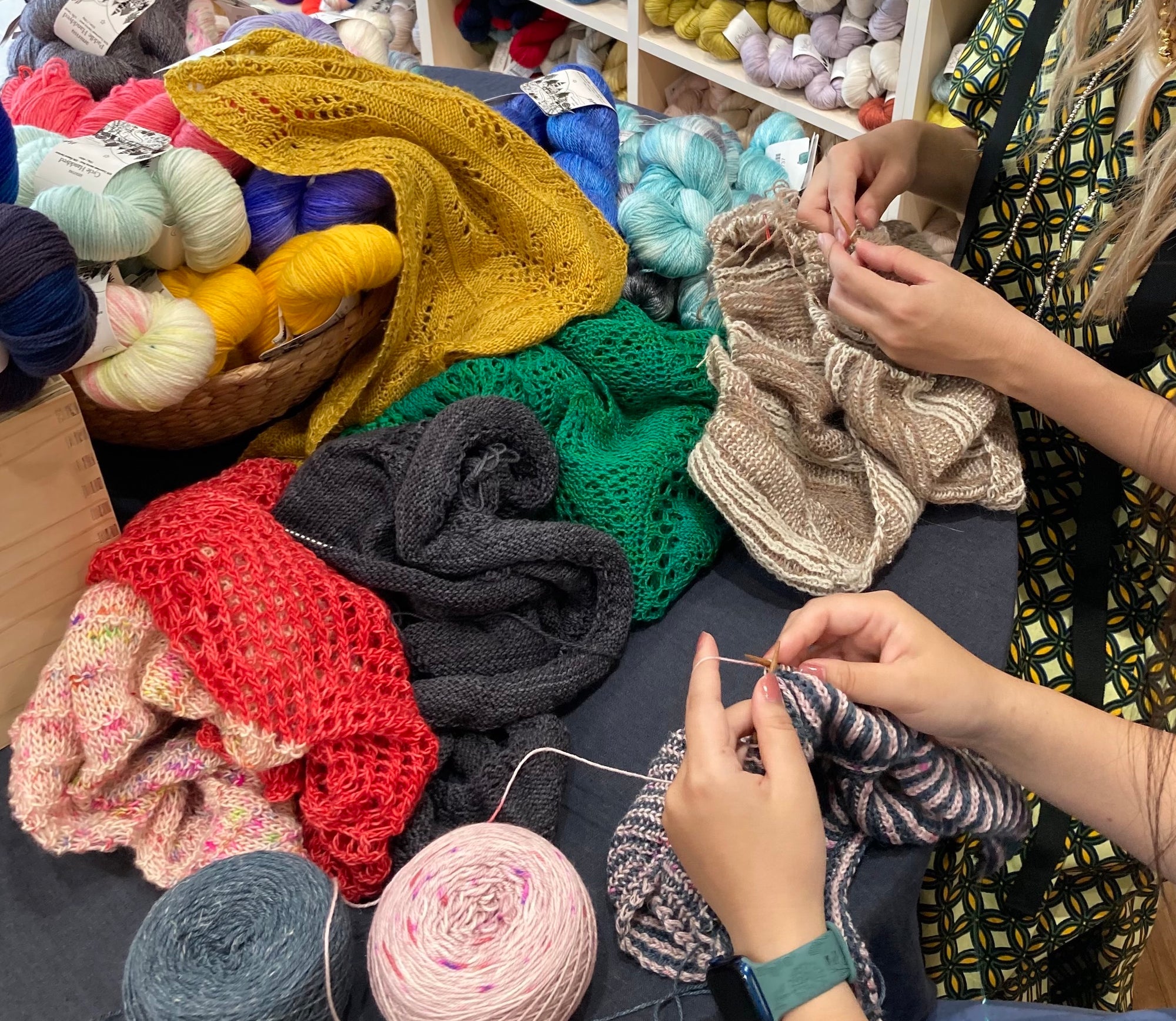 Knitting Meet-up in English @ Walnut Tokyo-Lesson-amirisu-amirisu online store