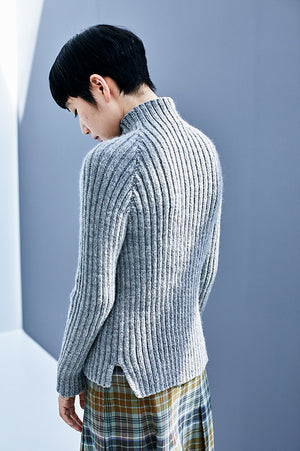 Hatsushimo Neck Sweater（PDF版日・英 文章パターン付）