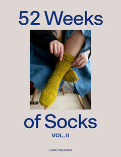 52 Weeks of Socks 英語版　VOL.II ハードカバー 52 Weeks of Socks, Vol. II - amirisu online store