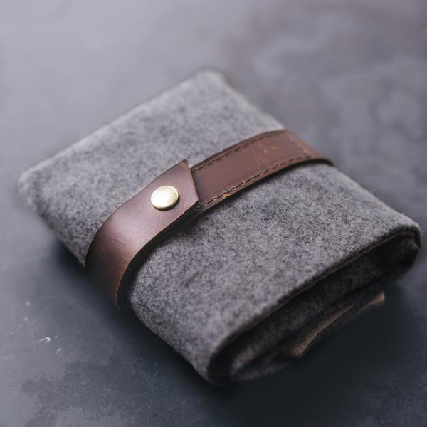 twig & horn wool needle case - amirisu online store