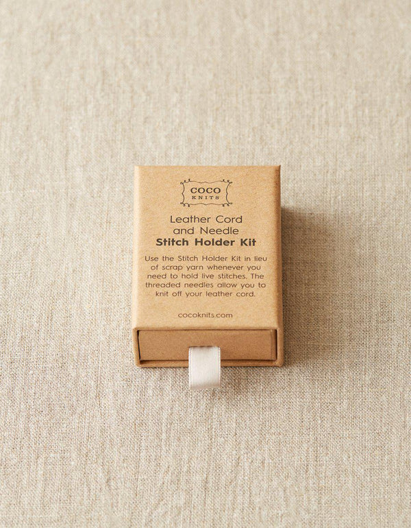 CocoKnits Leather Cord and Needle Stitch Holder Kit - amirisu