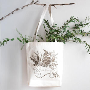 Twig & Horn Illustrated Tote