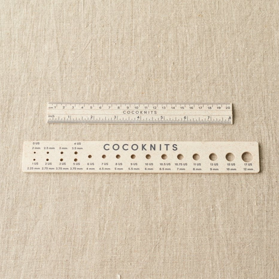 Cocoknits Magnetic Ruler + Gauge