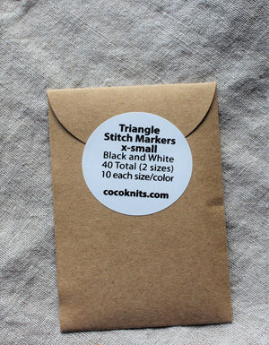 Cocoknits Triangle Stitch Markers - XS