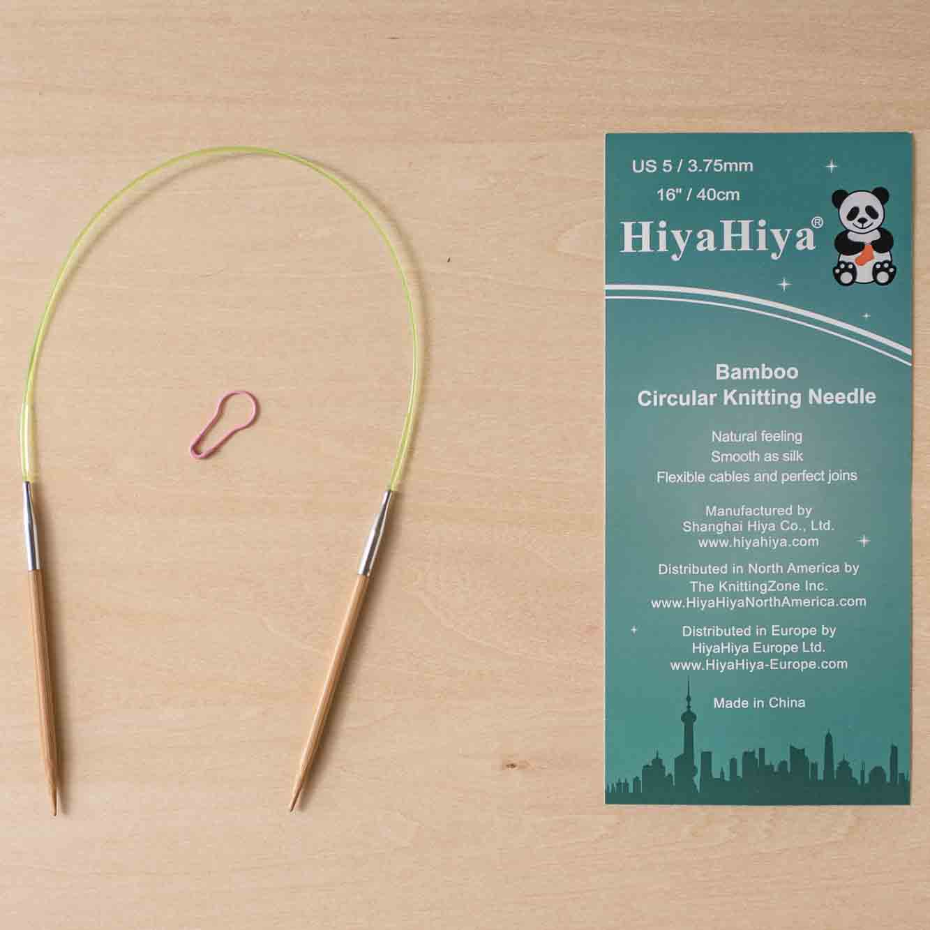 HiyaHiya bamboo needle 40cm