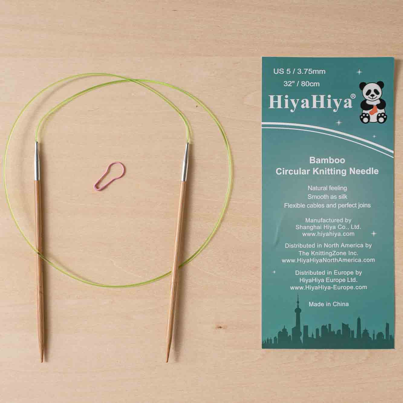 HiyaHiya bamboo needle 80cm