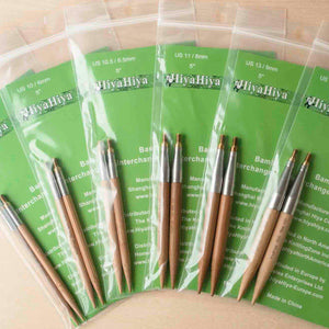 Hiyahiya 5 Inch Bamboo Replacement Needle Tip - Large