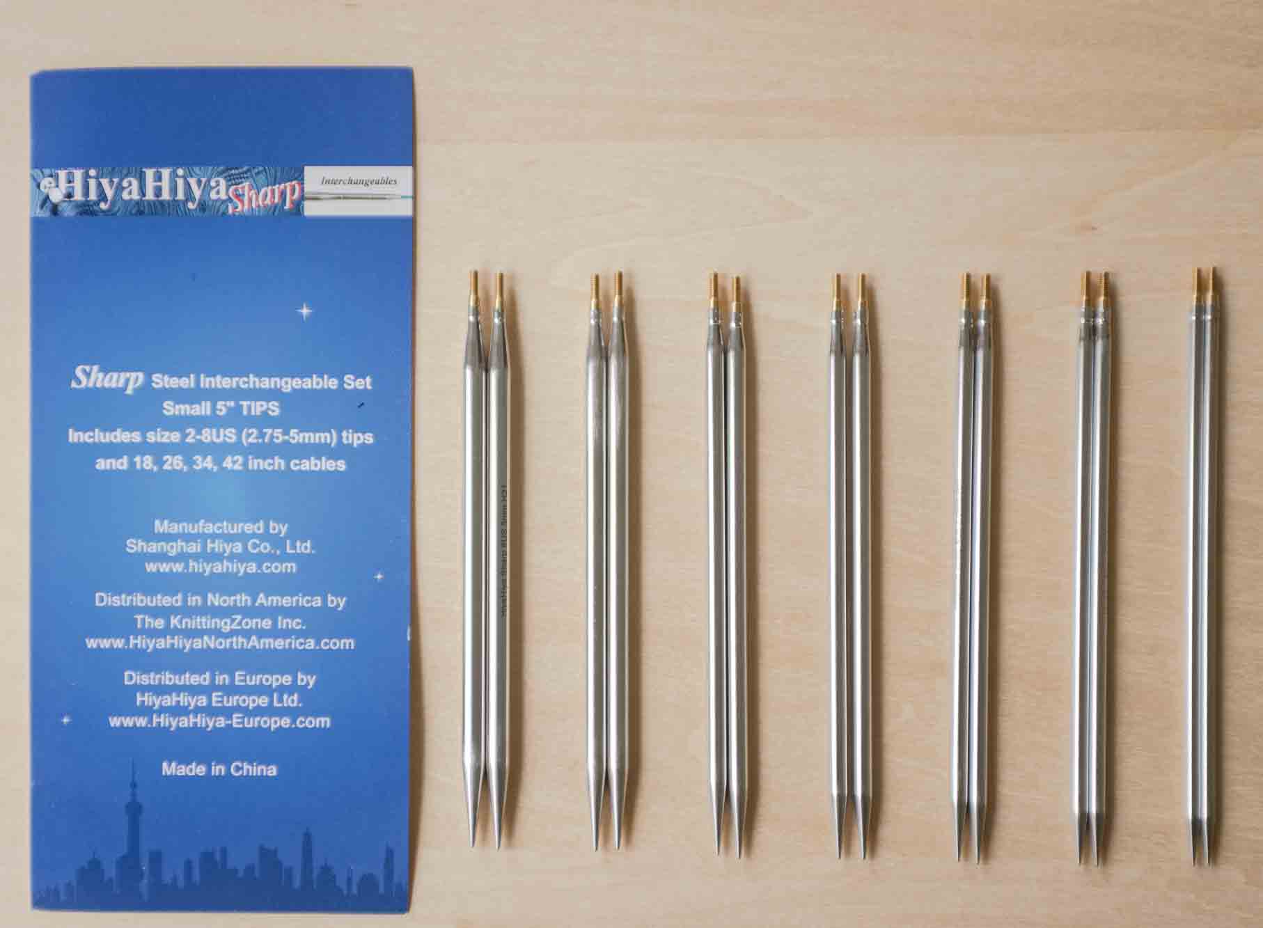 HiyaHiya Stainless Steel Interchangeable Needle Set