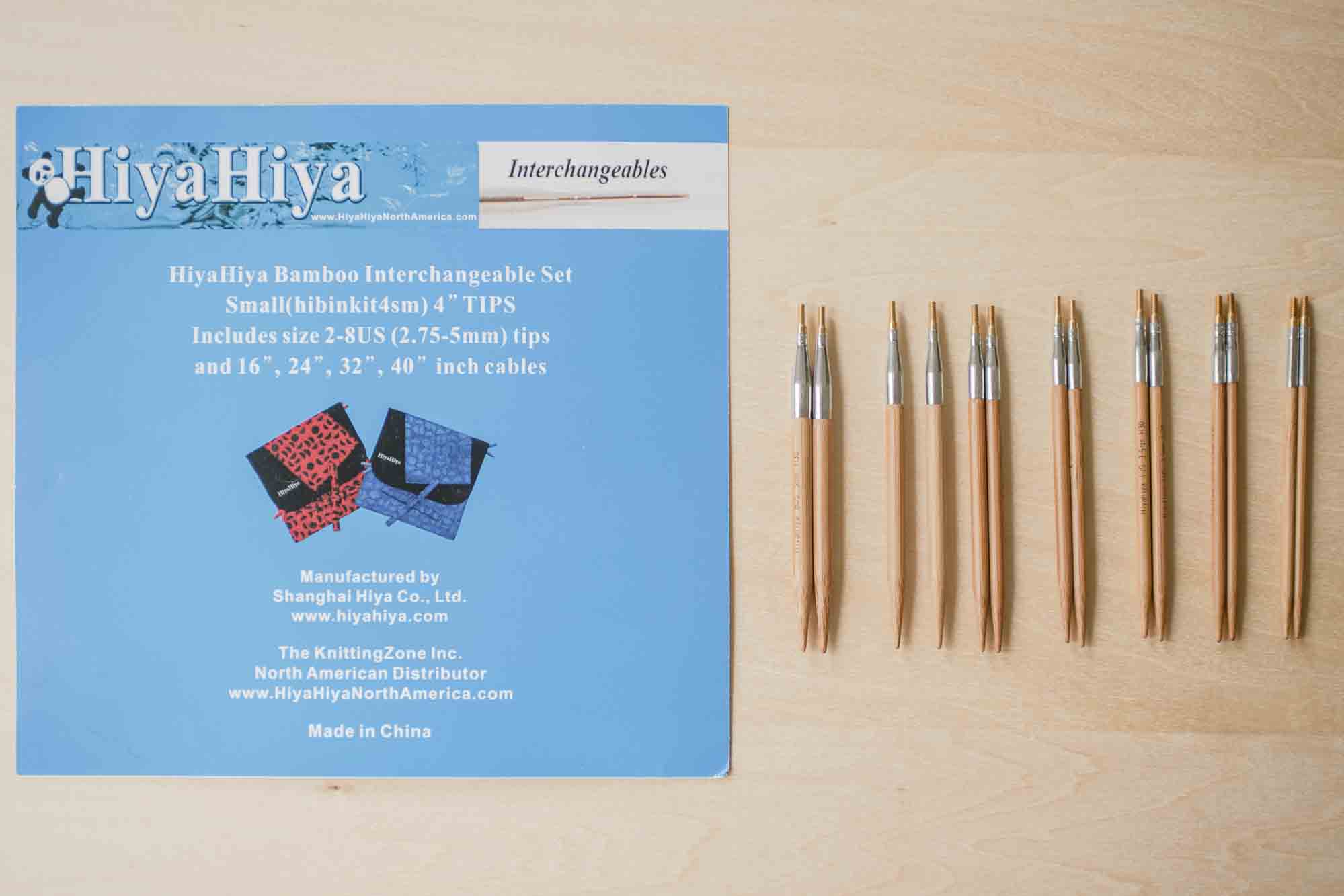 HiyaHiya Bamboo Interchangeable Needle Set