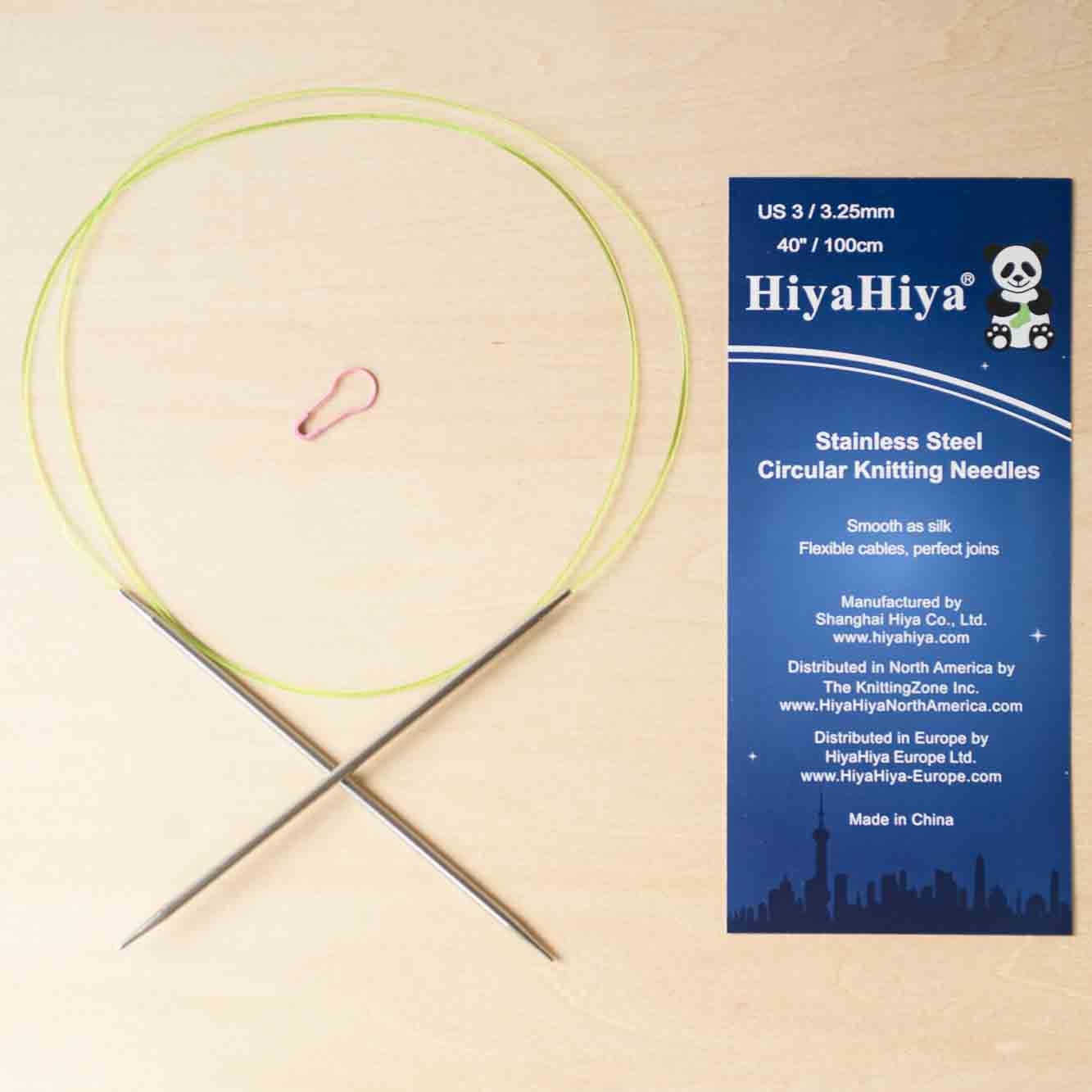 HiyaHiya Stainless Circular Needle 100cm