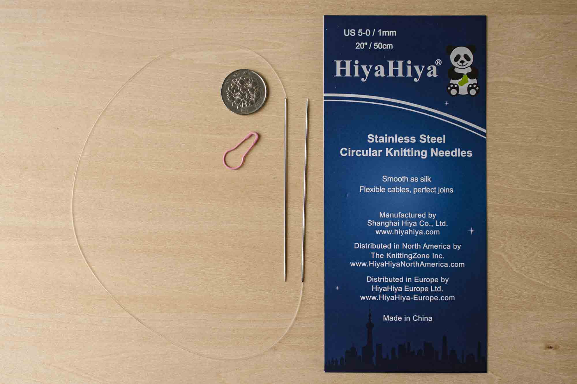 HiyaHiya Stainless Circular Needle 50cm