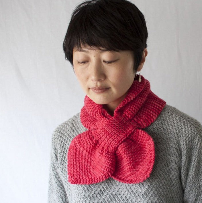 Leah Scarf Kit (with Japanese sentence pattern) - Hike -