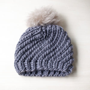 Fluffy whip hat kit (with Japanese pattern)