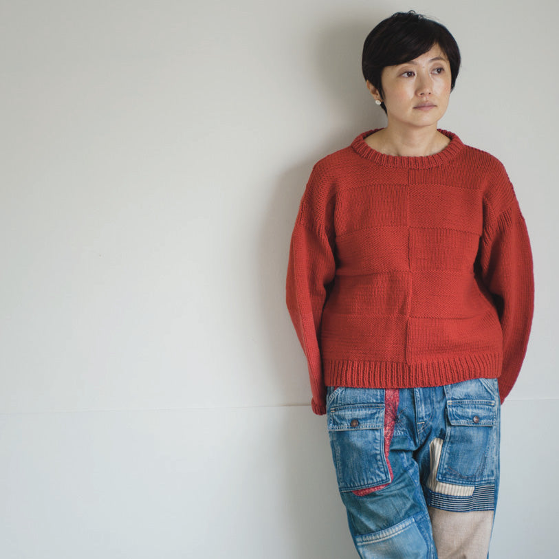 My first sweater (with Japanese pattern and video tutorial)