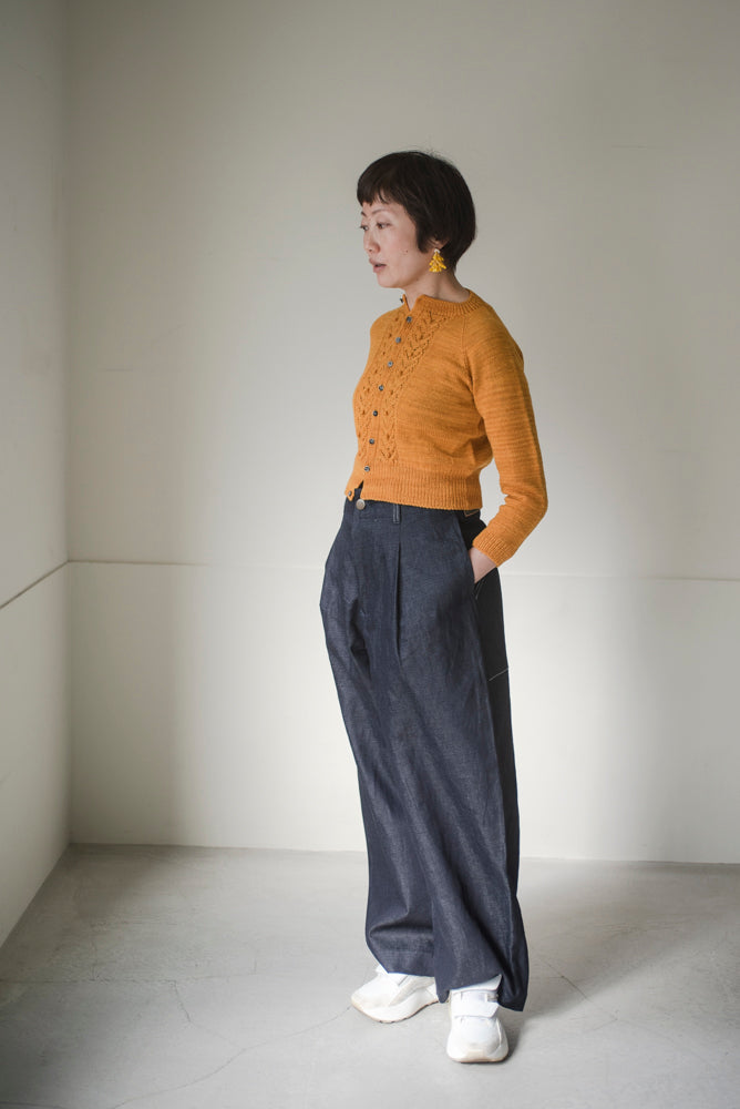 Handwerker wide trousers / ASEEDONCLÖUD アシードンクラウド