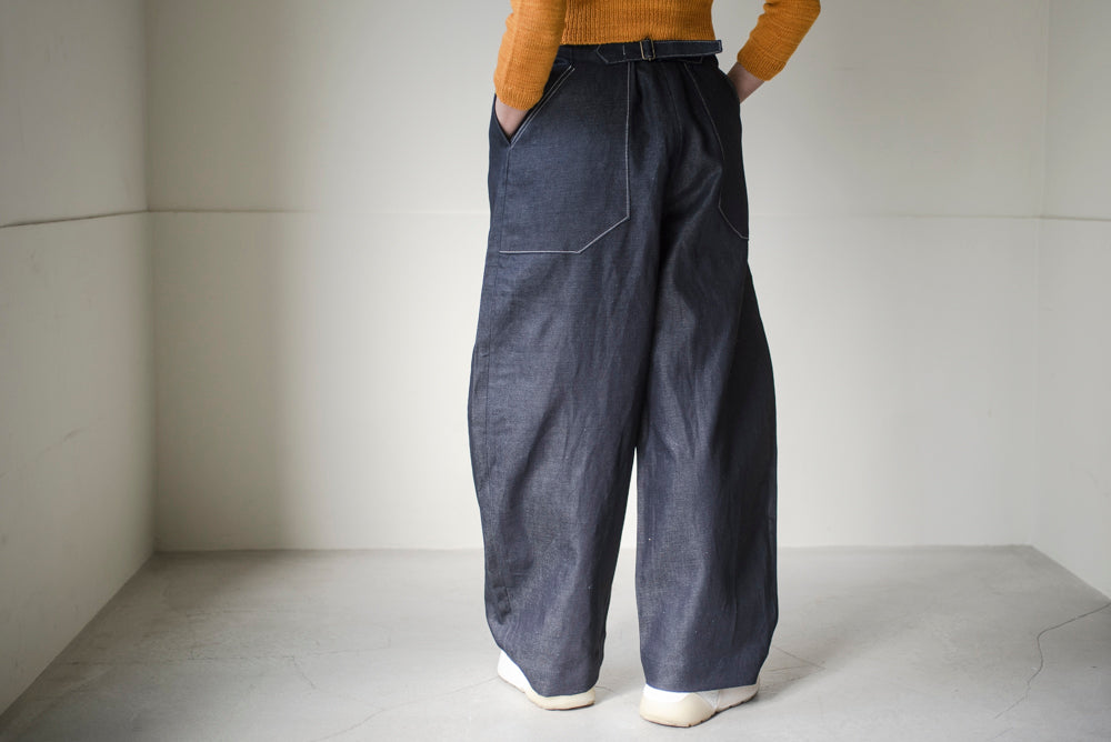 Handwerker wide trousers / ASEEDONCLÖUD アシードンクラウド